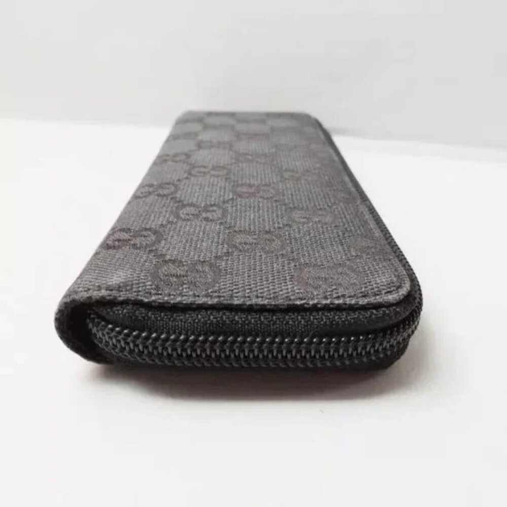 100% Authentic GUCCI GG - Black Jacquard Accessory Case - Picture 3 of 6